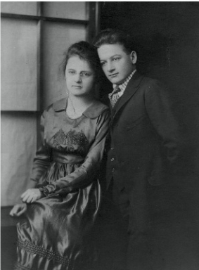 Elizabeth’s parents’ wedding day, September 1919